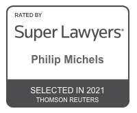 Phil Michels Super Lawyer 2021 Selected Badge